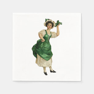 Serviette En Papier Fête vintage de la St Patrick
