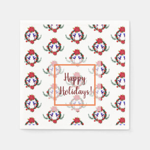 Serviette En Papier Fêtes d'hiver du ballet