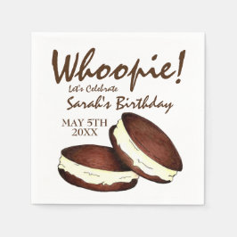 Serviette En Papier Fêtons ! Whoopie Pies fête d'anniversaire