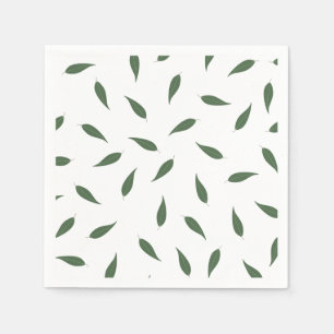 Serviette En Papier Feuilles citron