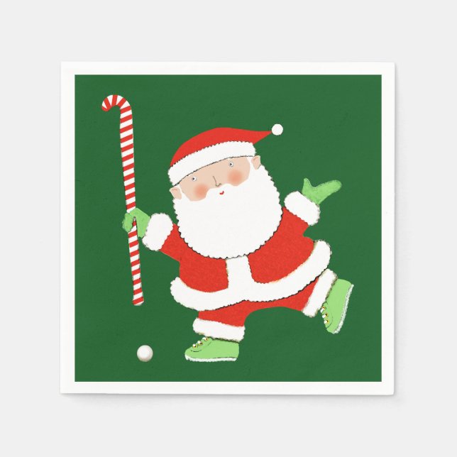 Serviette En Papier Field Hockey (Devant)