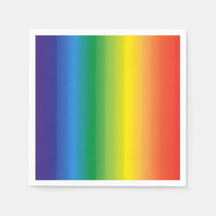 Serviette En Papier Fierté arc-en-ciel Ombre