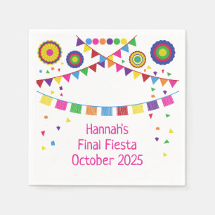 Serviette En Papier Fiesta Thème Cocktail Napkin