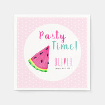 Filles Watermelon anniversaire