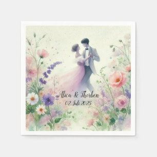 Serviette En Papier Film romantique