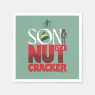 Serviette En Papier Fils d'un Graphisme Casse-Noix