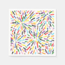 Fireworks Abstrait LGBTQ+ Rainbow Progress Pride