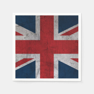 Serviette En Papier Flag de Grunge