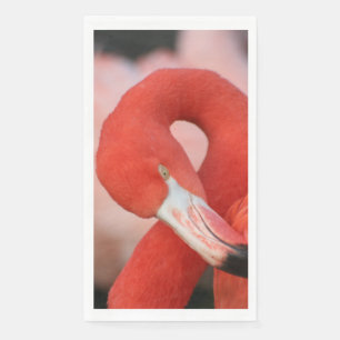 Serviette En Papier Flamant rose 001