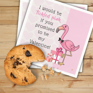 Serviette En Papier Flamant rose Valentine's Day Cocktail Papier à coc