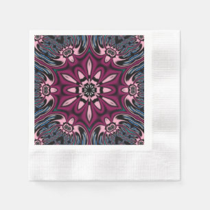 Serviette En Papier Fleur