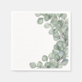 Serviette En Papier Fleurs