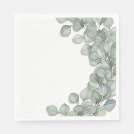 Serviette En Papier Fleurs