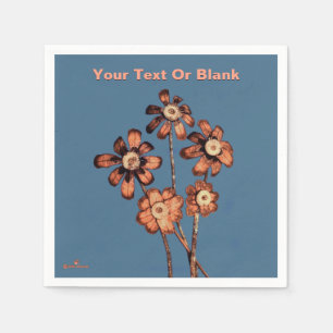 Serviette En Papier Fleurs de cône de pin