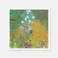 Fleurs de jardin de campagne vintage de Gustav Kli