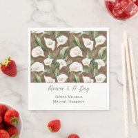 Fleurs de mariage de lys calla blanc