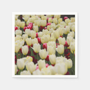Serviette En Papier Fleurs de ressort douces