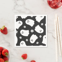 Fleurs et fantômes Super noirs et blancs