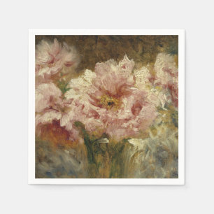 Serviette En Papier Fleurs - Félix Ziem