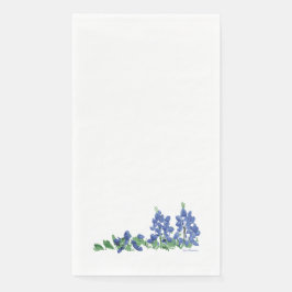 Serviette En Papier Fleurs sauvages Bluebonnet, Fleurs texanes