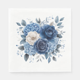 Serviette En Papier Floral