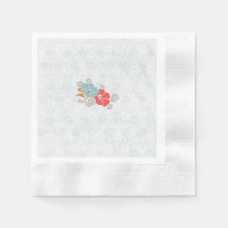 Serviette En Papier "Floral Elegance" Collection