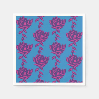 Serviette En Papier Flore ordinaire