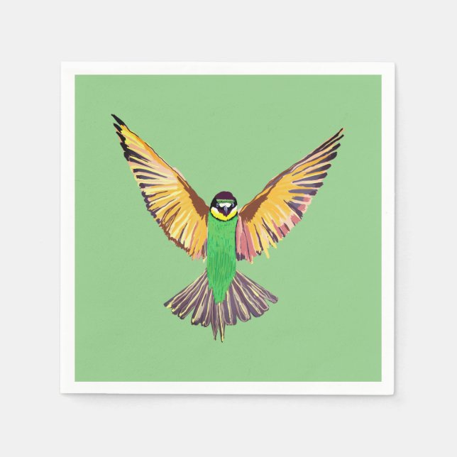 Serviette En Papier Flying Bird (Devant)