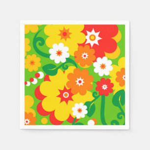 Serviette En Papier Fond d'écran Funky Flower + vos idées