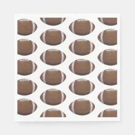 Serviette En Papier "Football"