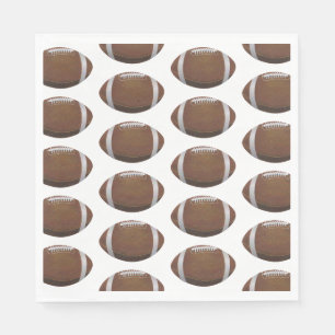 Serviette En Papier "Football"
