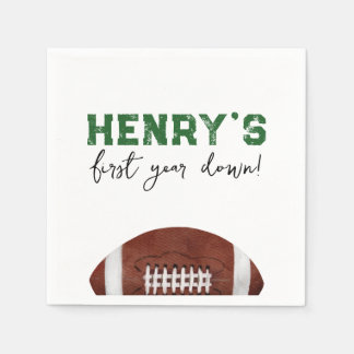 Serviette En Papier Football Anniversaire fête Napkin
