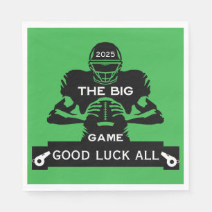 Serviette En Papier Football Big Game TV Watch Party