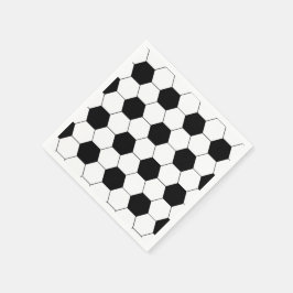 Serviette En Papier Football Thème Anniversaire
