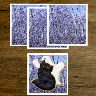 Serviette En Papier Forêt à Twilight