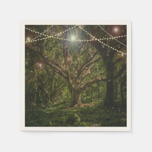 Serviette En Papier Forêt enchantée de Woodland sur mesure
