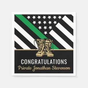 Serviette En Papier Formation de base militaire Parti patriotique