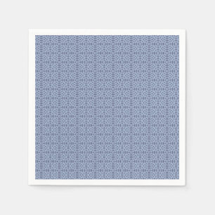 Serviette En Papier formes circulaires motif transparent