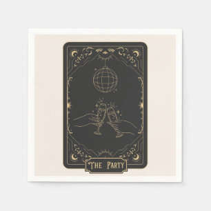 Serviette En Papier Fortune ésotérique du Tarot