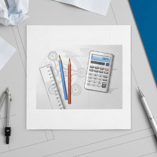 Serviette En Papier Fournitures de bureau de dessin technique