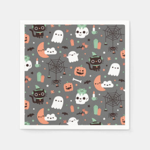 Serviette En Papier Fournitures de fête avec un motif mignon et drôle