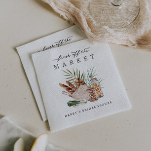 Serviette En Papier Frais sortis du marché : Baby Shower de mariage