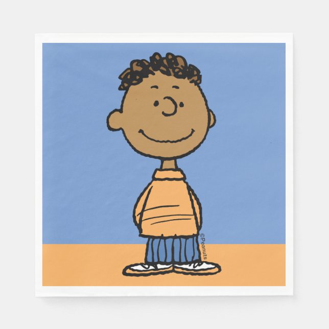 Serviette En Papier Franklin Smiling (Devant)