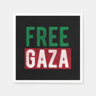 Serviette En Papier Free Gaza Palestine