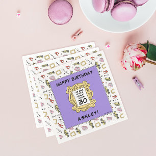 Serviette En Papier FRIENDS™   Celui avec l'anniversaire