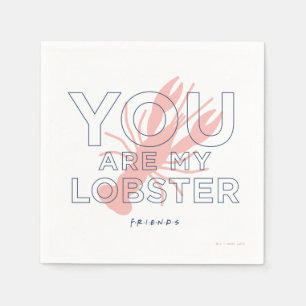 Serviette En Papier FRIENDS™ Tu es mon homard