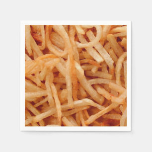 Serviette En Papier Fromage de pommes de terre frites