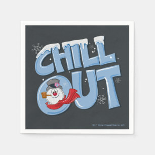 Serviette En Papier Frosty the Snowman™   Refroidissement
