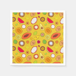 Serviette En Papier Fruit