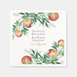 Serviette En Papier Fruit de verger d'été